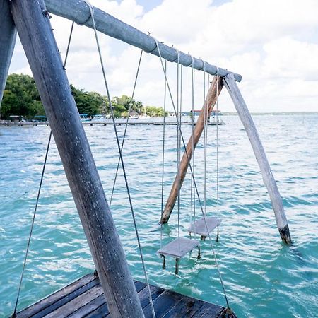 Exclusive Palafito @ Bacalar Lagoon Front Экстерьер фото