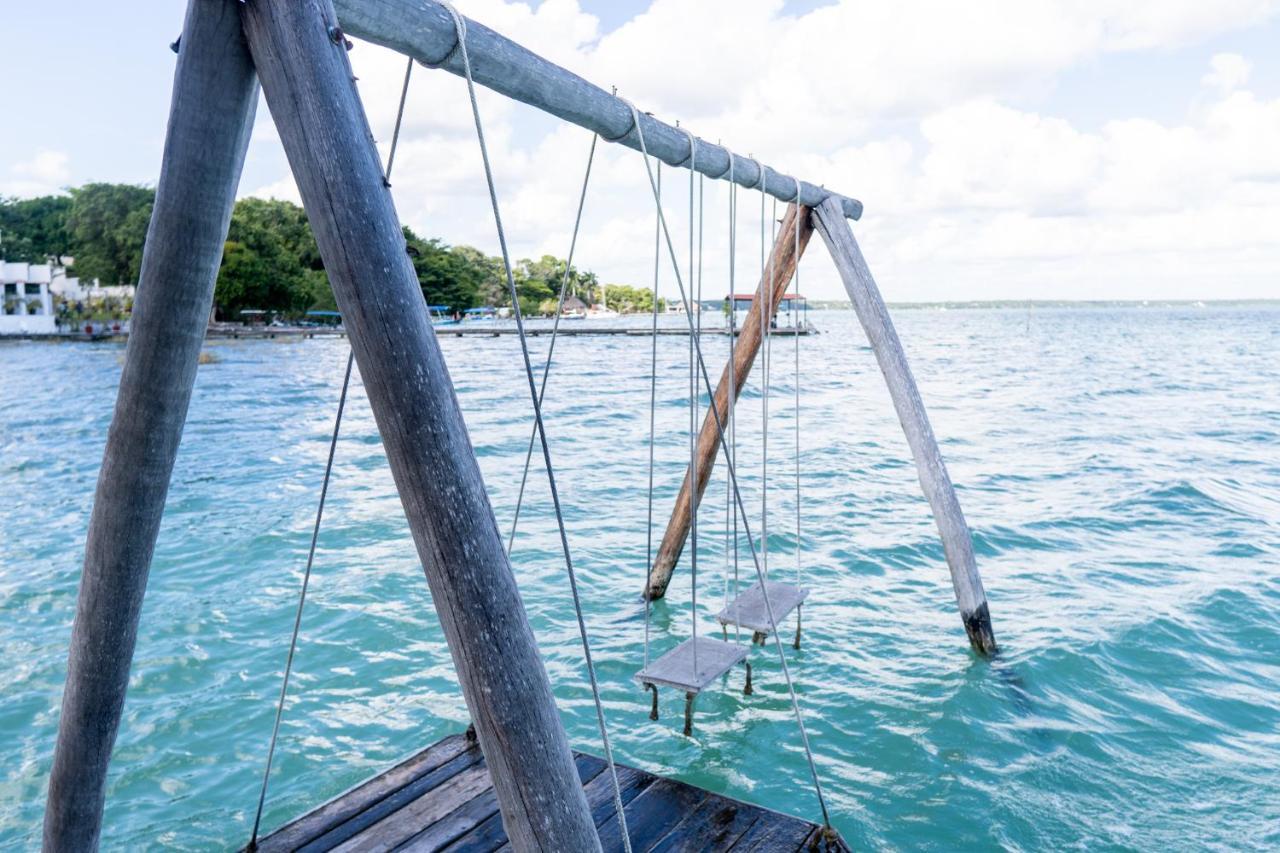 Exclusive Palafito @ Bacalar Lagoon Front Экстерьер фото