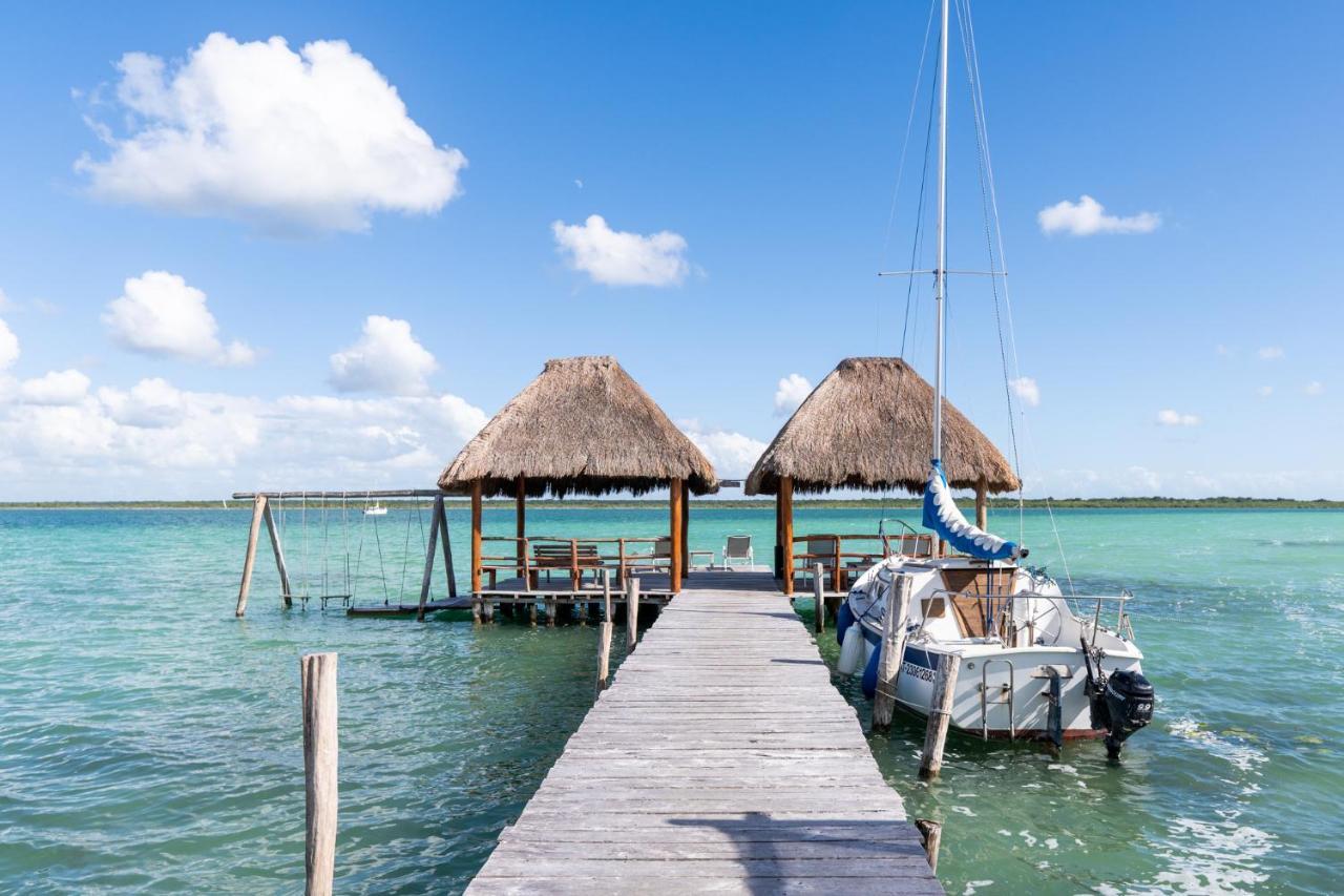 Exclusive Palafito @ Bacalar Lagoon Front Экстерьер фото